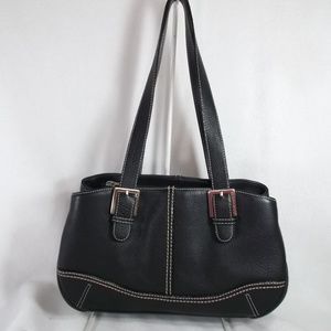 STONE & CO LEATHER HANDBAG PURSE SHOULDER BAG NICE